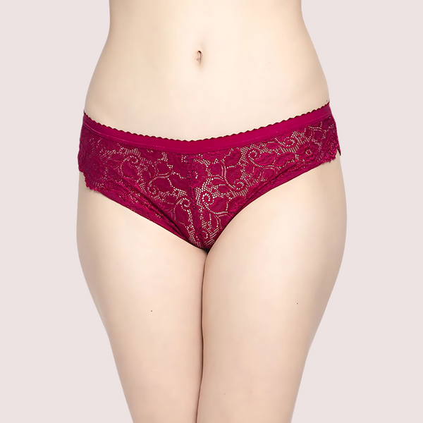 Beautiful lace bikini panty two-pack