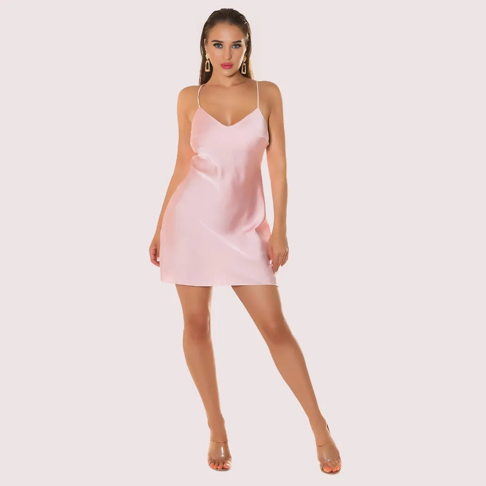 Satin and silk dresses from Velyra