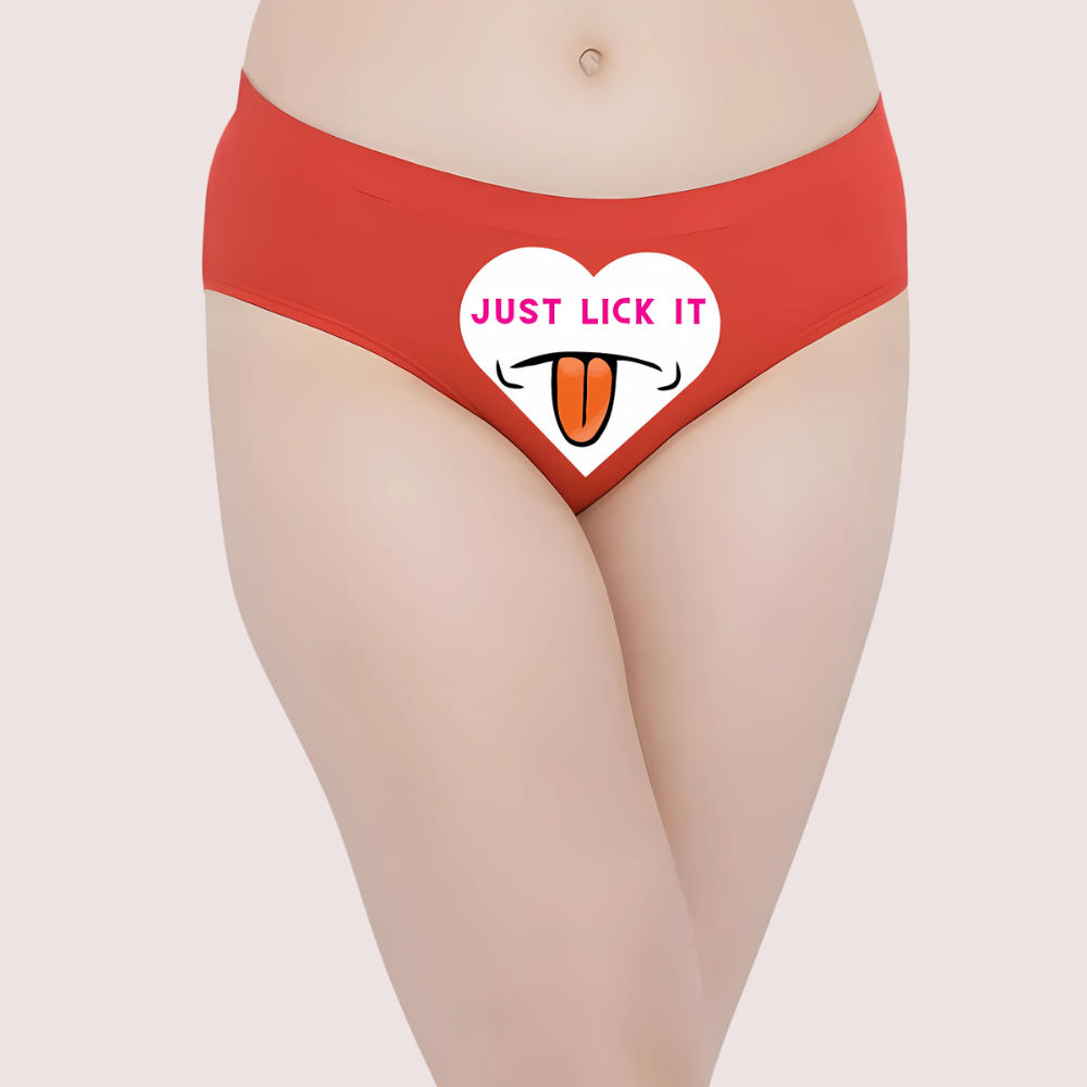 Personalized printed panty design