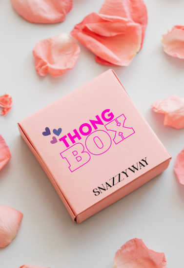 Thong panties gift subscription box