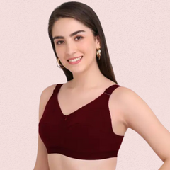 Women’s Full Coverage Daily Wear Bra Set – Pack of 2