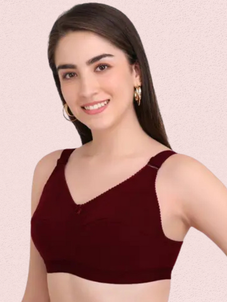 Women’s Full Coverage Daily Wear Bra Set – Pack of 2