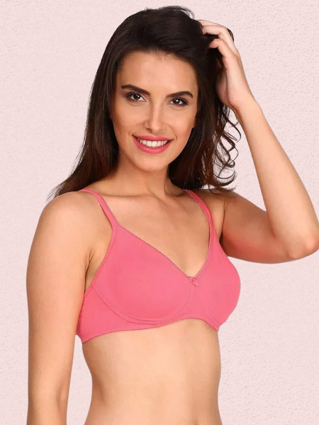 Women’s Soft Cotton Non-Wired Bra (Pack of 2)