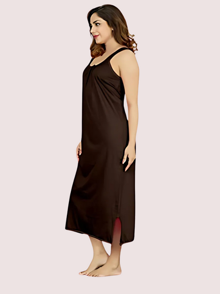 Women's Long Cotton Nightgown Slip