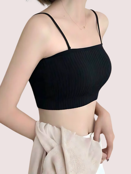 2 Pack Cute & Comfy lightly padded cami bra