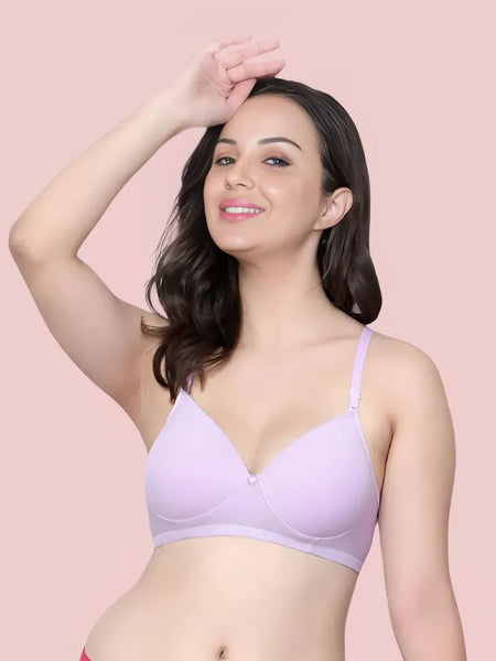 प्योरकम्फर्ट वायर-फ्री पैडेड ब्रा कॉम्बो (2 का पैक)
