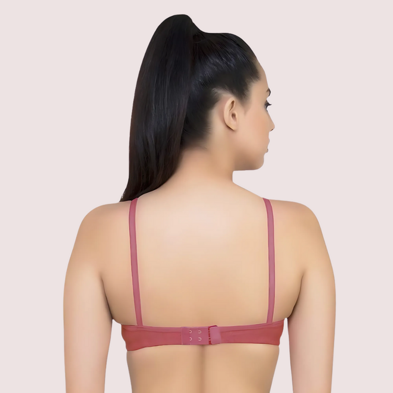 Lightly Padded classic comfort bra pack of 2