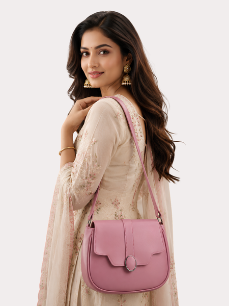 Rosé Luxe Elegant Sling Bag