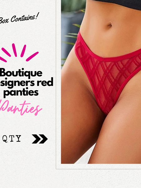 Cherry Kisses Red Lingerie Box