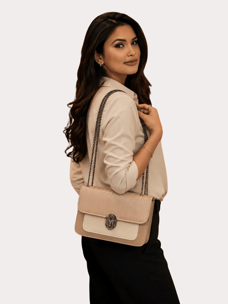 Ivory Grace Premium Chain Sling Bag