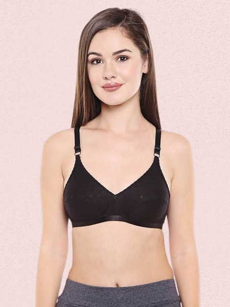 Women’s Cotton Classic Regular Bra – Pack of 2