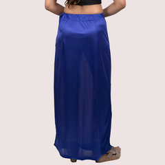 Indian Saree's Petticoat for Women Silk Satin Underskirt Solid Inner Wear