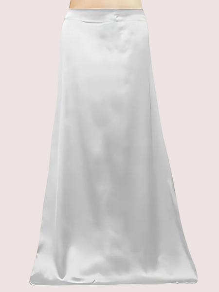 Combo Women's Satin Petticoat Inskirt (Black, Light-Beige, White)