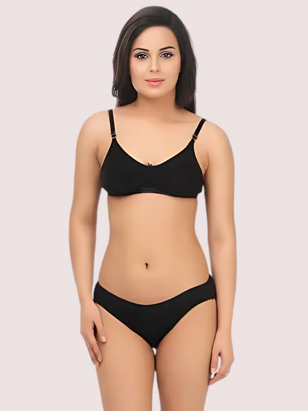 Black Absolute Everyday Bra Panty Set