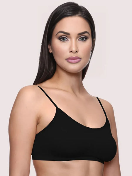 Chic & Flirty Thin Straps Sports Bra- Pack of 3