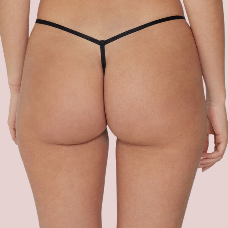 Velvet Veil Intimate Lace Bralette and G-String Set