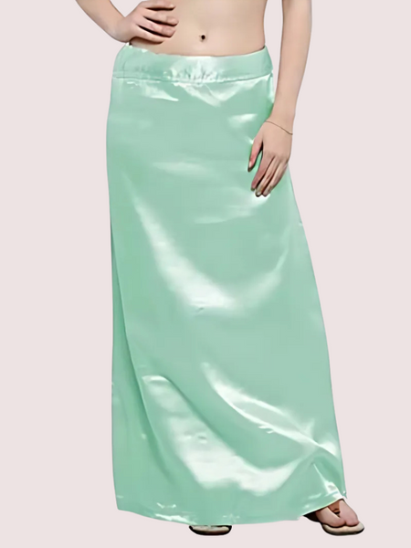 Baby Pink & Sea Green  Silk Underskirt for Ladies