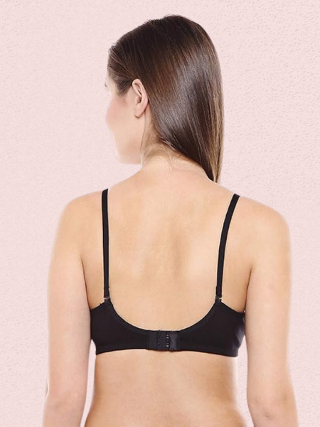 Women’s Cotton Non-Padded Seamless Bra Set (Pack of 2)