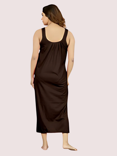 Women's Long Cotton Nightgown Slip