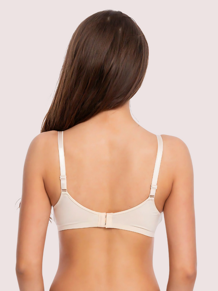 2 Pack seamless padded underwired push up bra