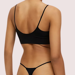 “PowerCurve Sports Bra & Thong Set”