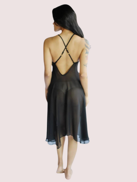 Blushing Bride Sheer Nightgown – Plus Size