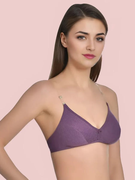 Bliss Wear Non-Wired Padded Bra Essentials – 6 Pack
