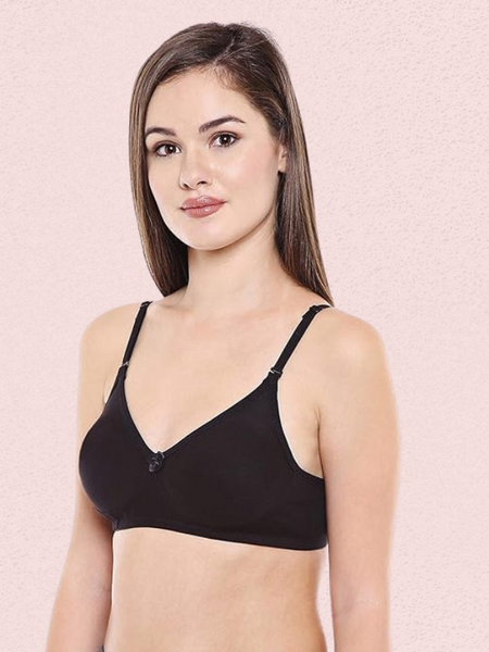 Women’s Cotton Non-Padded Seamless Bra Set (Pack of 2)