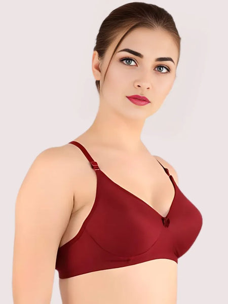 Women T-Shirt Lightly Padded Bra