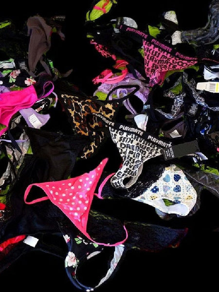 (Pk of 6) Affordable women's thong underwear