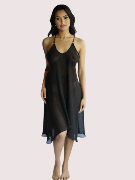 Blushing Bride Sheer Nightgown – Plus Size