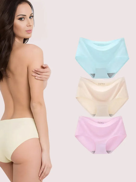 Women’s Silky Soft Seamless Panties (4 Pack)