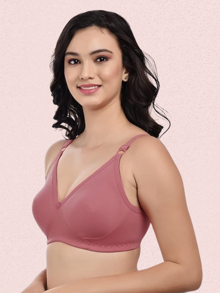 Women’s Cotton Non-Padded Wire-Free Bra Pack of 3