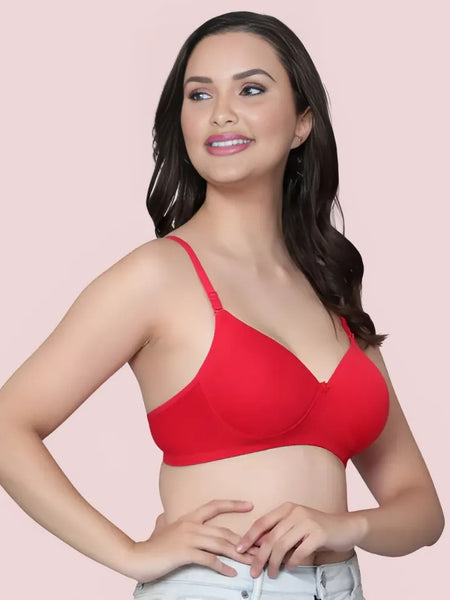 प्योरकम्फर्ट वायर-फ्री पैडेड ब्रा कॉम्बो (2 का पैक)