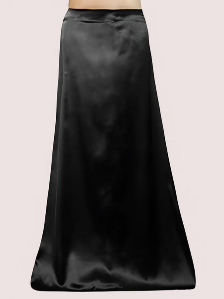Combo Women's Satin Petticoat Inskirt (Black, Light-Beige, White)