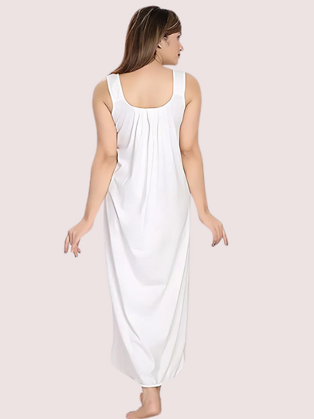 Comfortable Maxi Cotton Nighty Gown
